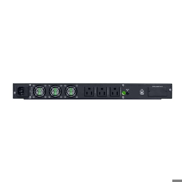 UPS System, 1500VA, Online/Double Conversion, Out: 120V AC In: 50 to 150V AC